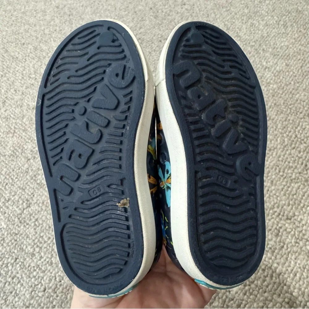 Native Sz 6C Toddler Jefferson Bug Print Slip On Play‎ Shoes